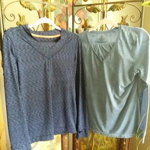 2 pairs Cuddle Dudds long johns